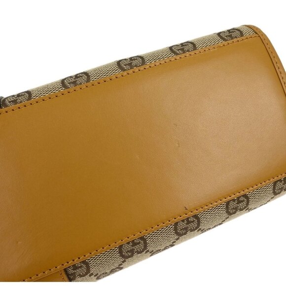 Gucci Beige GG Jackie Handbag - Picture 4 of 10